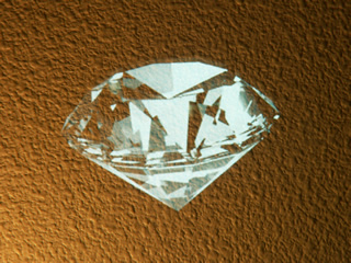 hologramme diamant