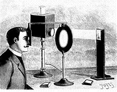 dispositif d’observation d’une plaque Lippmann